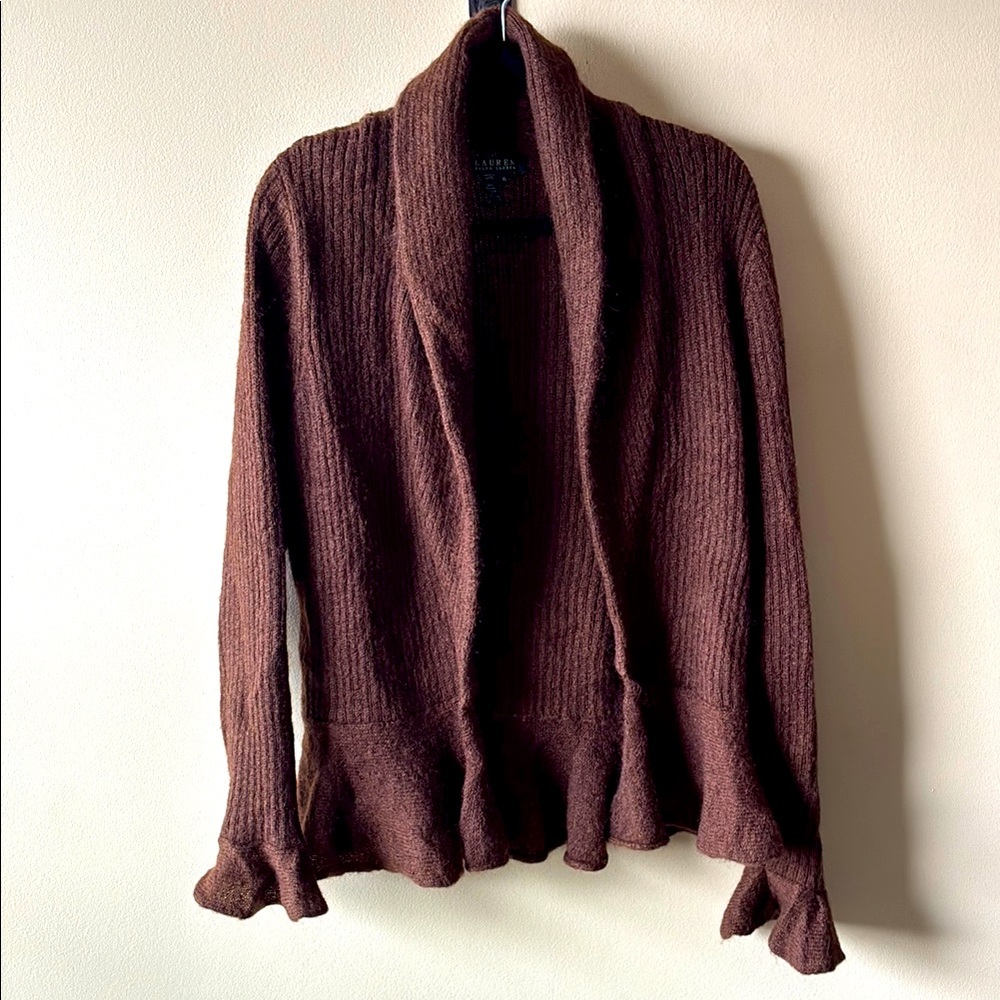 Lauren Ralph Lauren Open Feont Cardigan Sweater